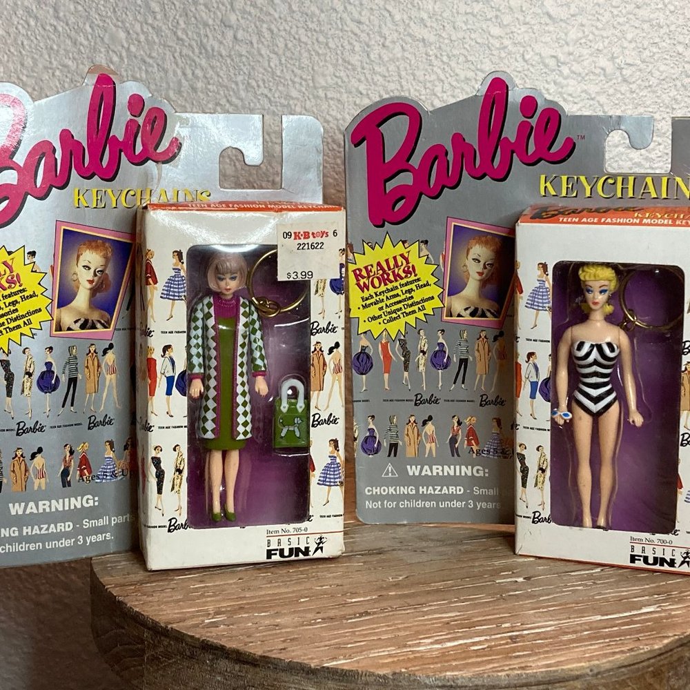Vintage Barbie Keychain Bundle
